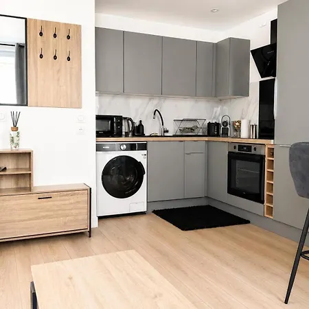 Chic 1br Near Le Marais, Modern, Calm, Appartement *